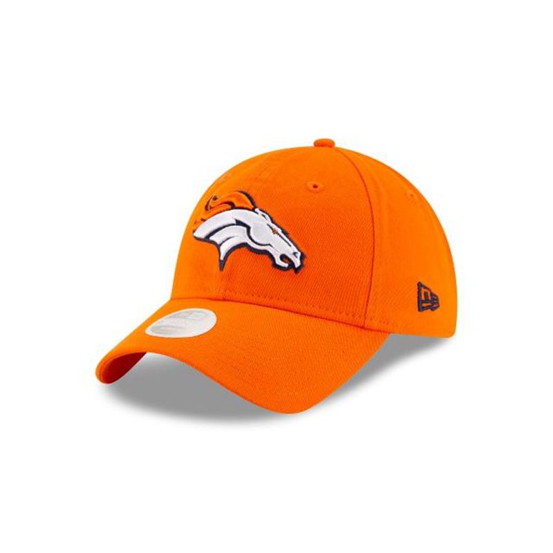 NFL Denver Broncos Womens Core Classic 9Twenty Adjustable (CDK3684) - Orange New Era Caps